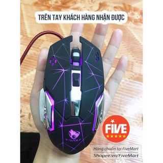 Chuột game thủ cực bền thiết kế độc lạ có LED nhiều màu