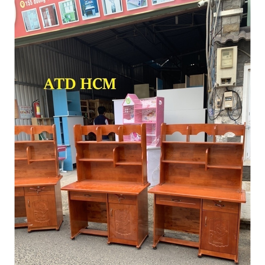 Bàn học gỗ học sinh cao cấp giá tại xưởng ATD giao miễn phí tphcm