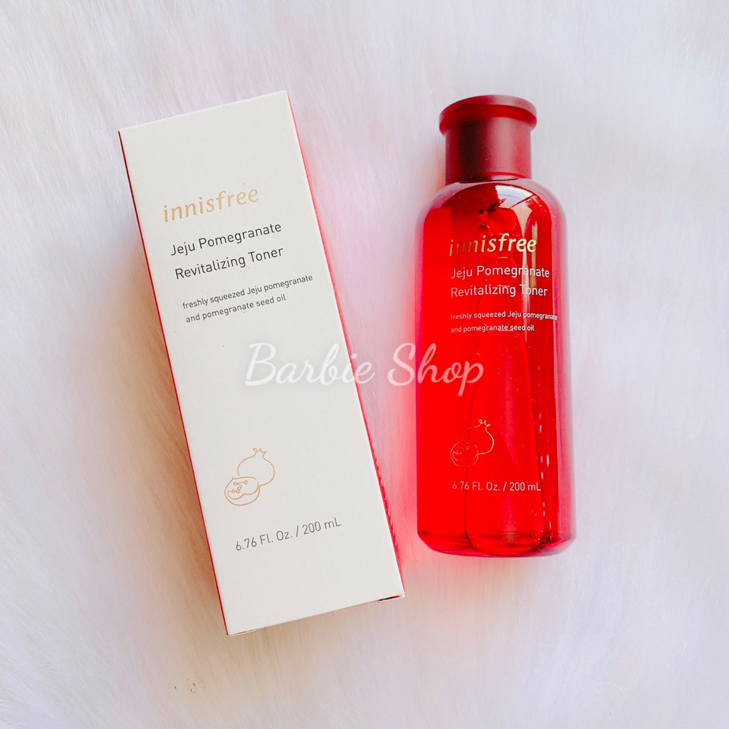 Nước hoa hồng Lựu Innisfree Jeju Pomegranate Revitalizing Toner (200ml)