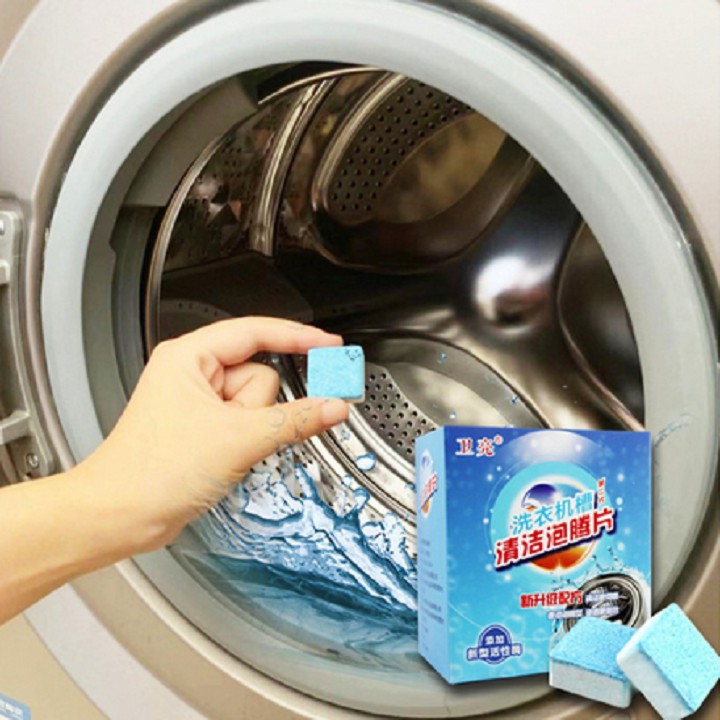 Viên Tẩy Vệ Sinh Lồng Máy Giặt Diệt khuẩn và Tẩy chất cặn Lồng máy giặt hiệu quả