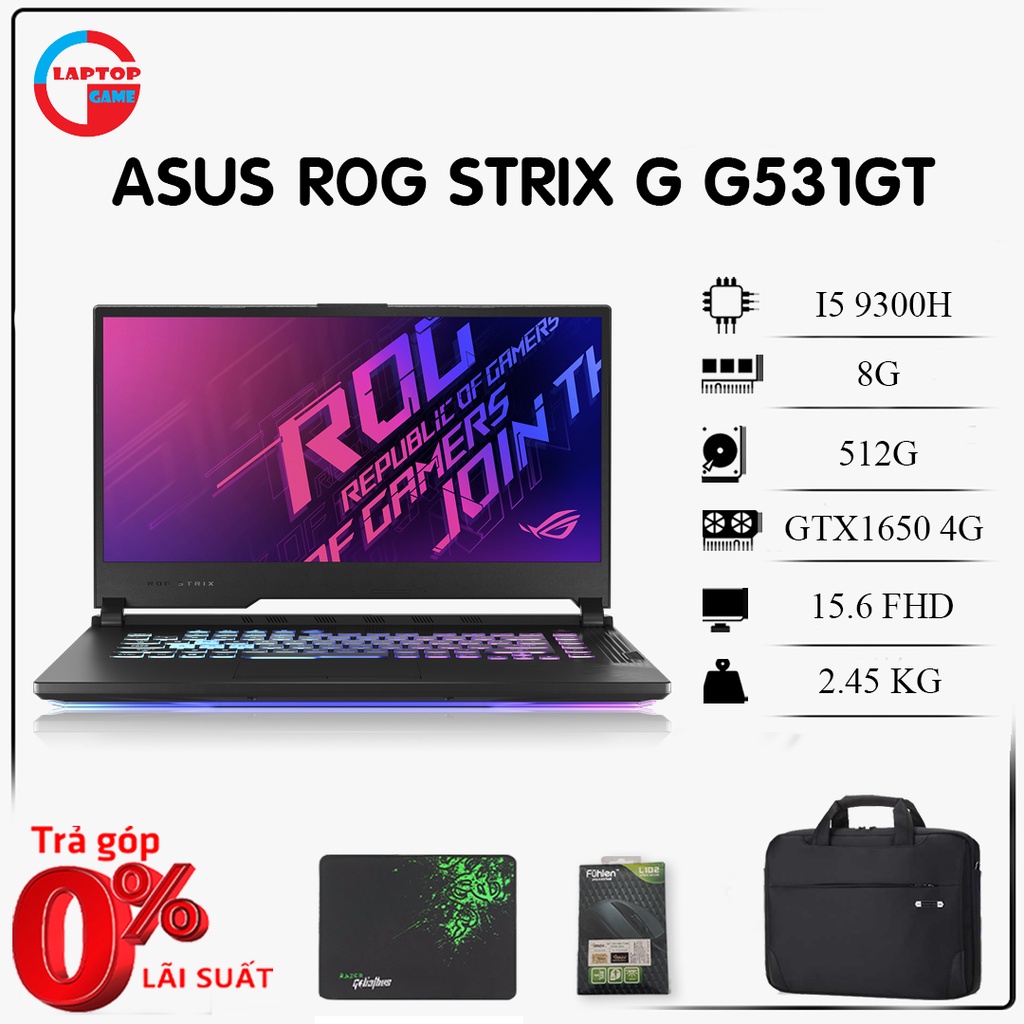 Laptop ASUS ROG STRIX G G531GT