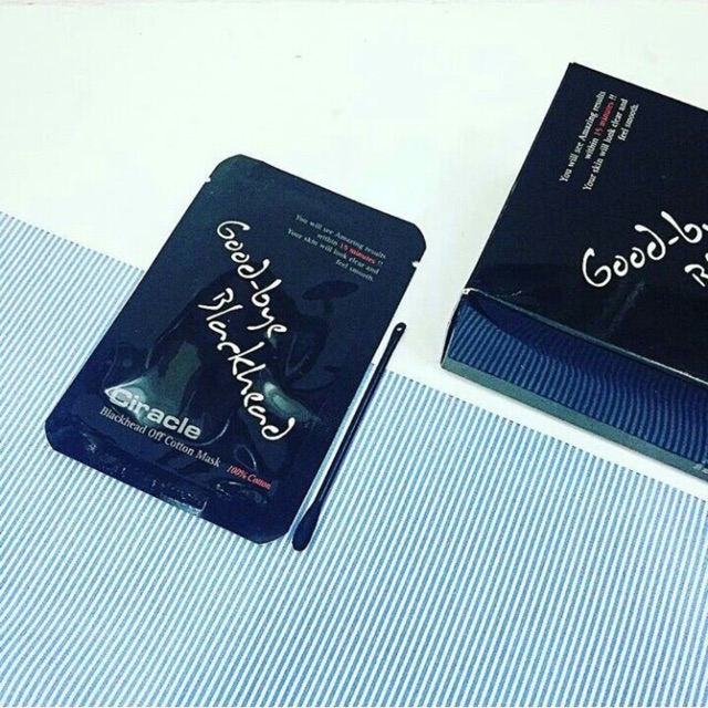 Miếng dán đẩy mụn đầu đen GOODBYE BLACKHEAD