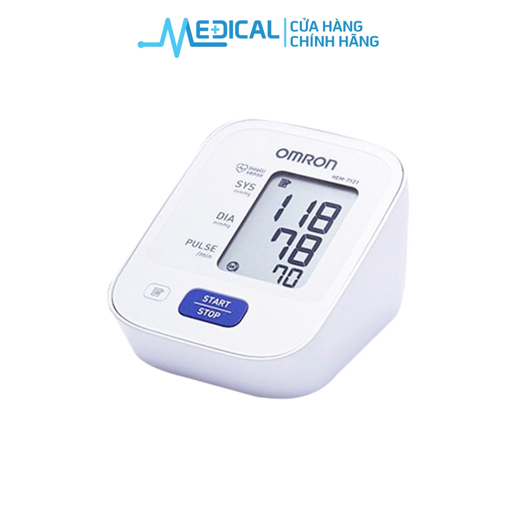 Máy đo huyết áp tự động OMRON Hem-7121 lưu kết quả 30 lần - MEDICAL