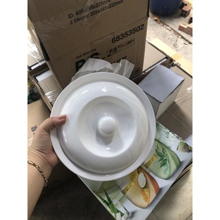 Thố cơm cao cấp bằng sứ 9in quà Unilever