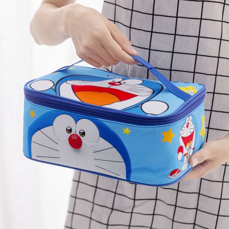 Hộp Cơm Trưa Cách Nhiệt Bằng Thép Không Gỉ 304 Chia Ngăn Họa Tiết Hoạt Hình Dễ Thương Cho Bé Gái Tiểu Học