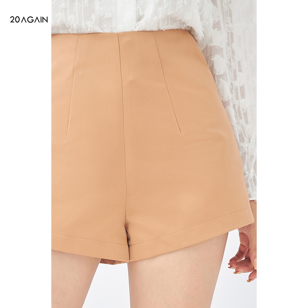 [Mã WABRMINI2 giảm 10% tối đa 50k đơn 250k] Quần short nữ túi chéo sườn 20AGAIN, thiết kế trẻ trung, hiện đại SVA1247 | BigBuy360 - bigbuy360.vn