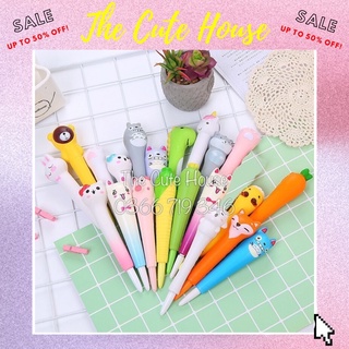 Bút squishy, bút gel đàn hồi thư giãn nhiều mẫu dễ thương