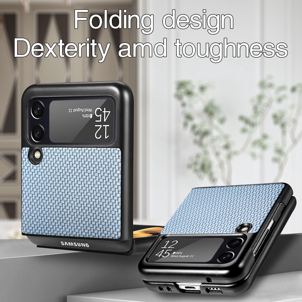 MYRONGVN Ốp Điện Thoại Sợi Carbon Chống Sốc