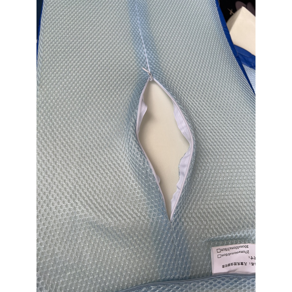 Gối cao su non kèm vỏ gối LATEX 5D cho bé mẫu mới size 30*50cm