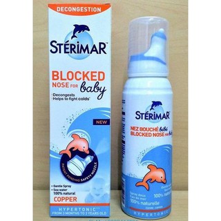 Xịt muối biển Sterimar cá heo cam Pháp