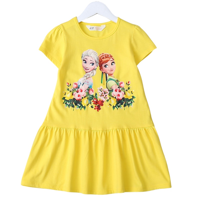 Đầm Đuôi Cá VNXK Set Váy Công Chúa Elsa Pony Kitty Cho Bé Gái Size Đại 13-37 Kg Vải Cotton Xuất Xịn Homie Kids