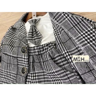 Bộ véc 3 chi tiết bé trai