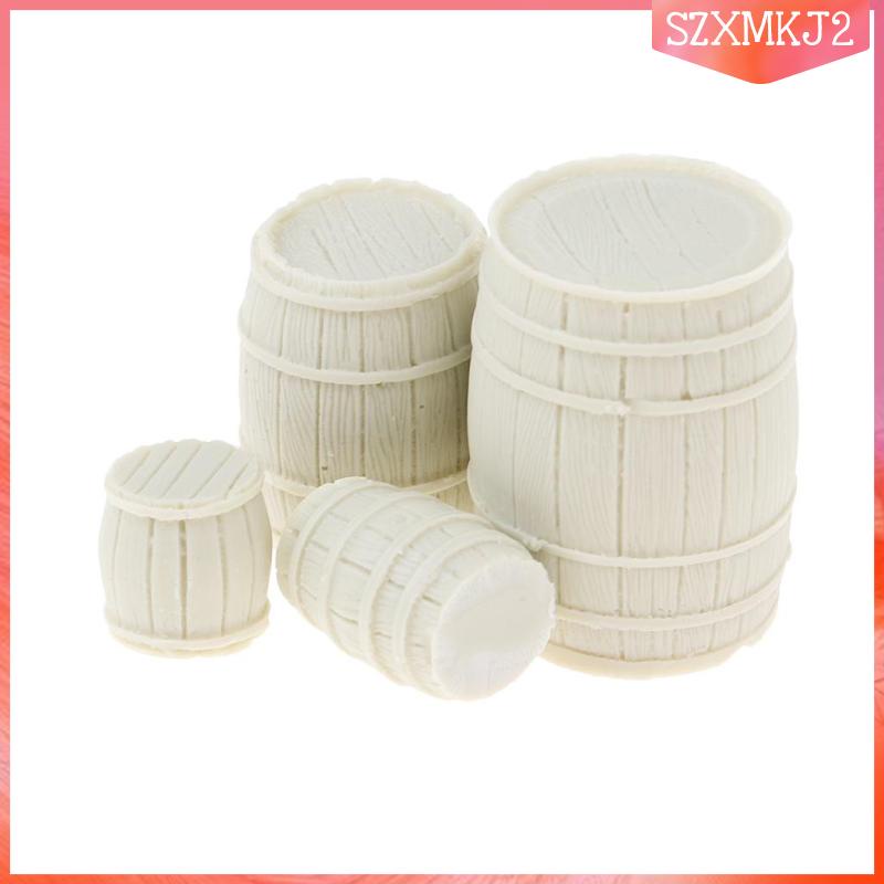Set 4 Mô Hình Cát Chảy 4x Bằng Nhựa Resin 1: 35 Làm Đồ Thủ Công Nghệ Thuật