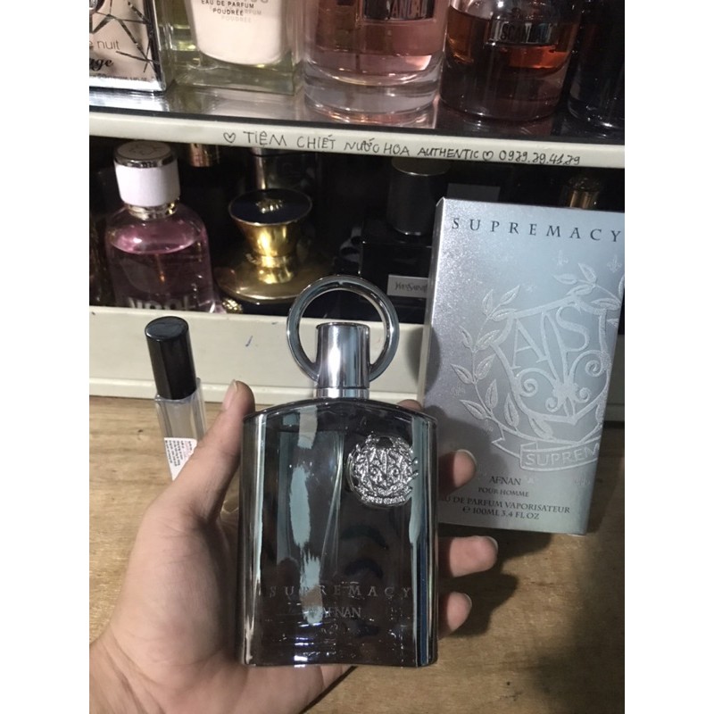 Nước Hoa Nam Afnan Supremacy Silver