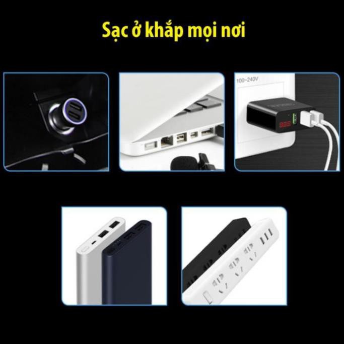 [ Loại USB sạc 2 Pin cùng lúc ] Sạc Pin Phao Câu Đài cao cấp , sử dụng pin nên đến hơn 60 giờ , an toàn , tiện lợi