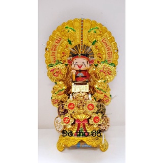 Tháp ngũ cốc thần tài năng lượng cao 38cm ngang 28cm