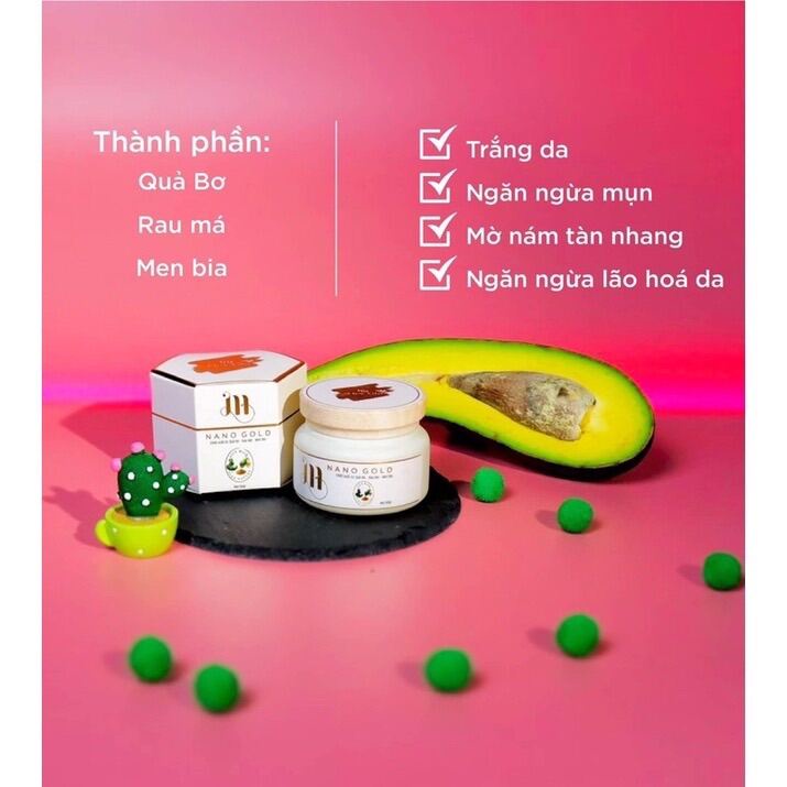 [Chính hãng] Mặt nạ mầm cấy trắng NA NO GOLD Hải Âu Việt