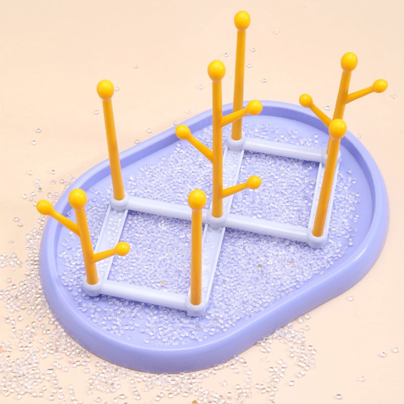 Giá Đỡ Phơi Khô Bình Sữa Em Bé Sơ Sinh Tiện Lợi