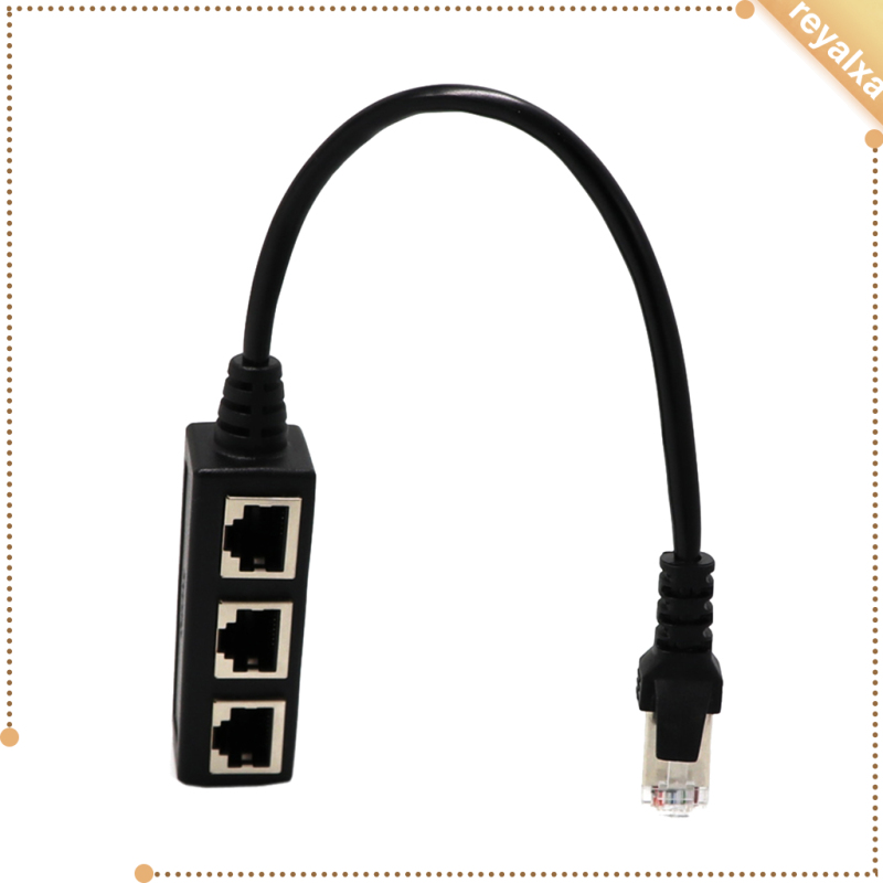 Bộ Chia Cổng Mạng Lan 1 Male Sang 3 Female 8p8c | BigBuy360 - bigbuy360.vn