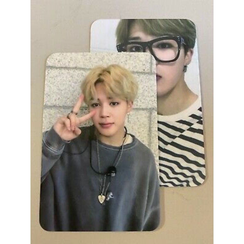 Card JIMIN BTS Blu-ray 2017