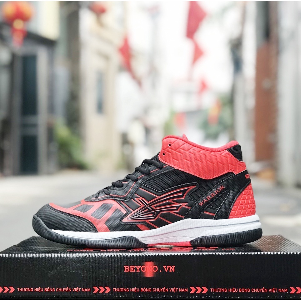 Giày bóng chuyền Beyono Warrior màu đỏ - Chính hãng