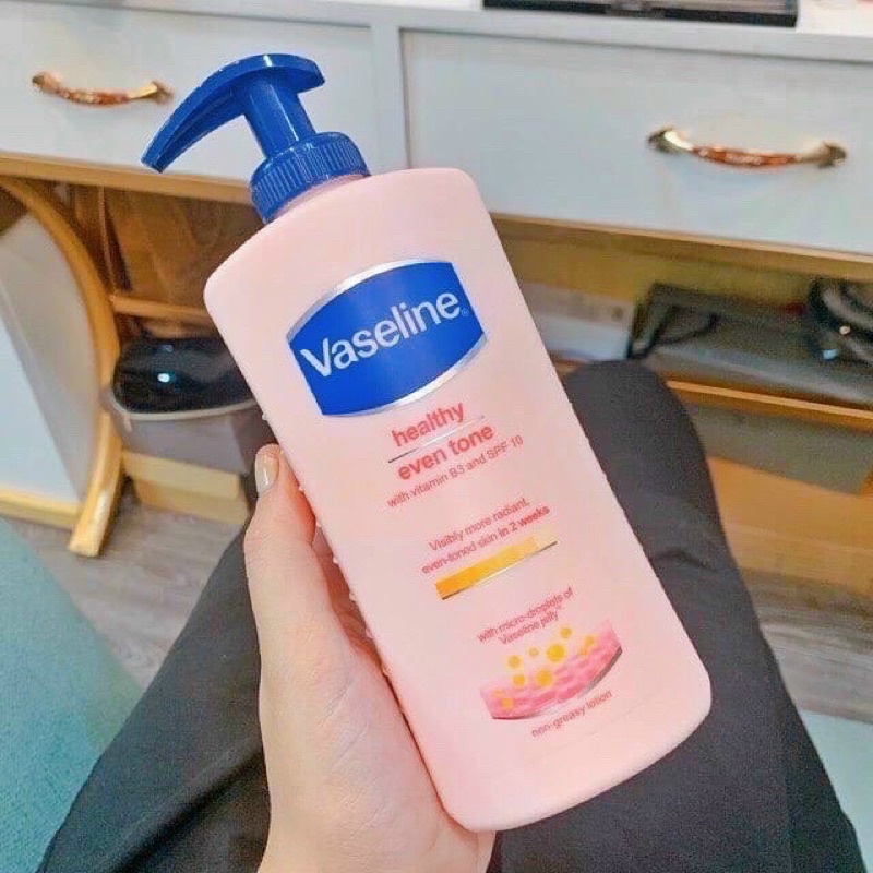 Dưỡng thể VASELINE HEALTHY EVEN TONE 400ml | BigBuy360 - bigbuy360.vn