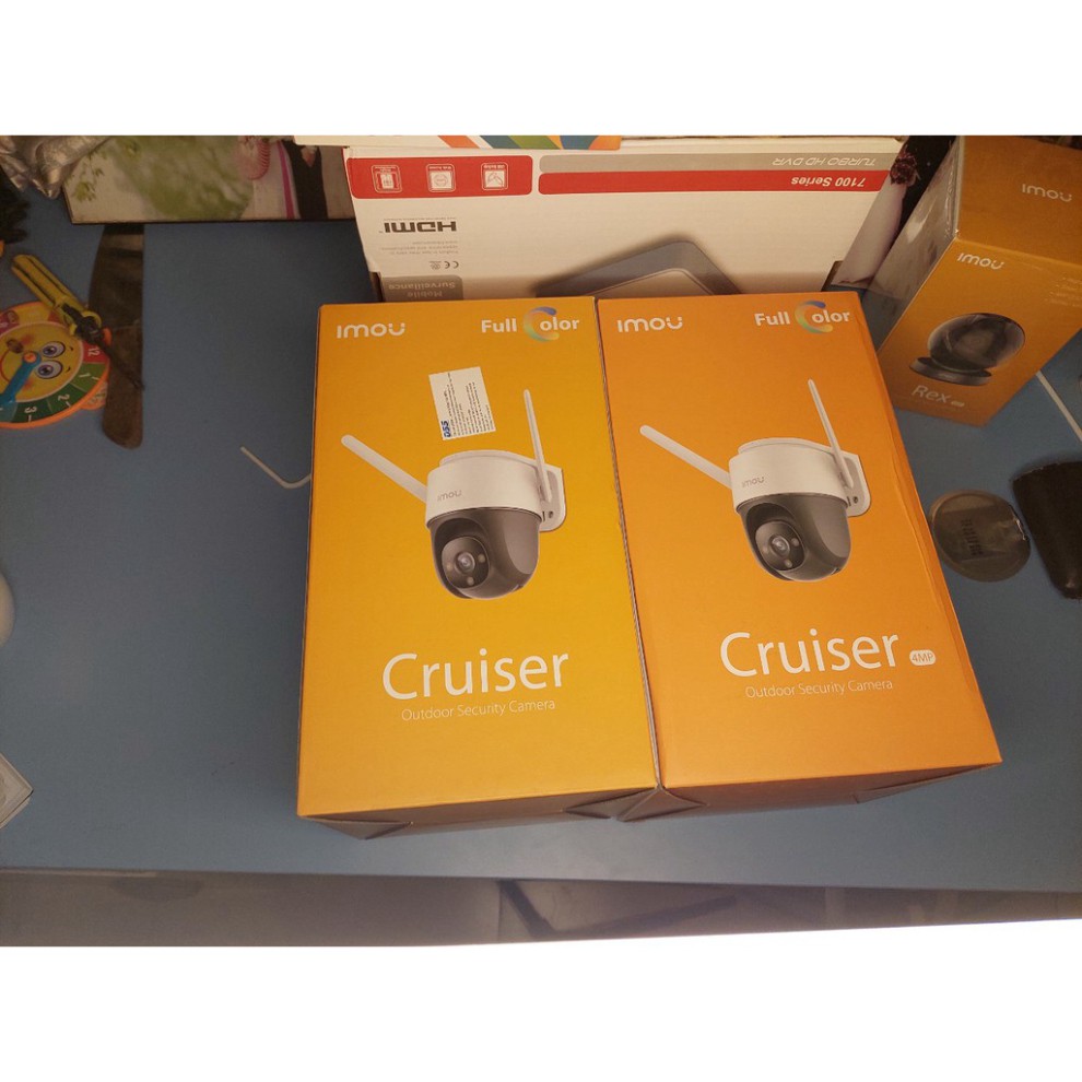 Camera 2M 4M PTZ  WIFI  Ngoài Trời  IMOU IP - S22FP S42FP CRUISER 1080P 2K Màu Ban Đêm C8C A22EP F22P