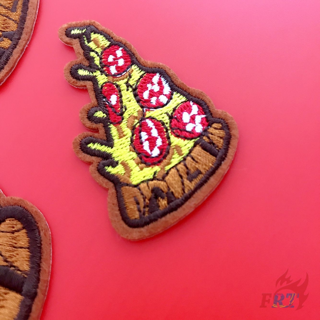 ☸ VSCO - Pizza Patch ☸ 1Pc Diy Sew on Iron on Badges Patches