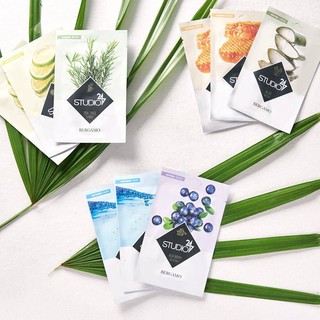 [Hộp 10 miếng] Mặt nạ giấy Bergamo Studio 247 Mask Pack