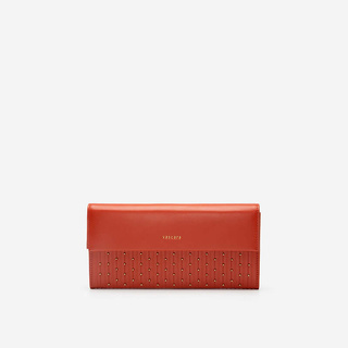 Vascara Ví Cầm Tay Nắp Gập Rising Stars CLU 0087 Cam Đậm