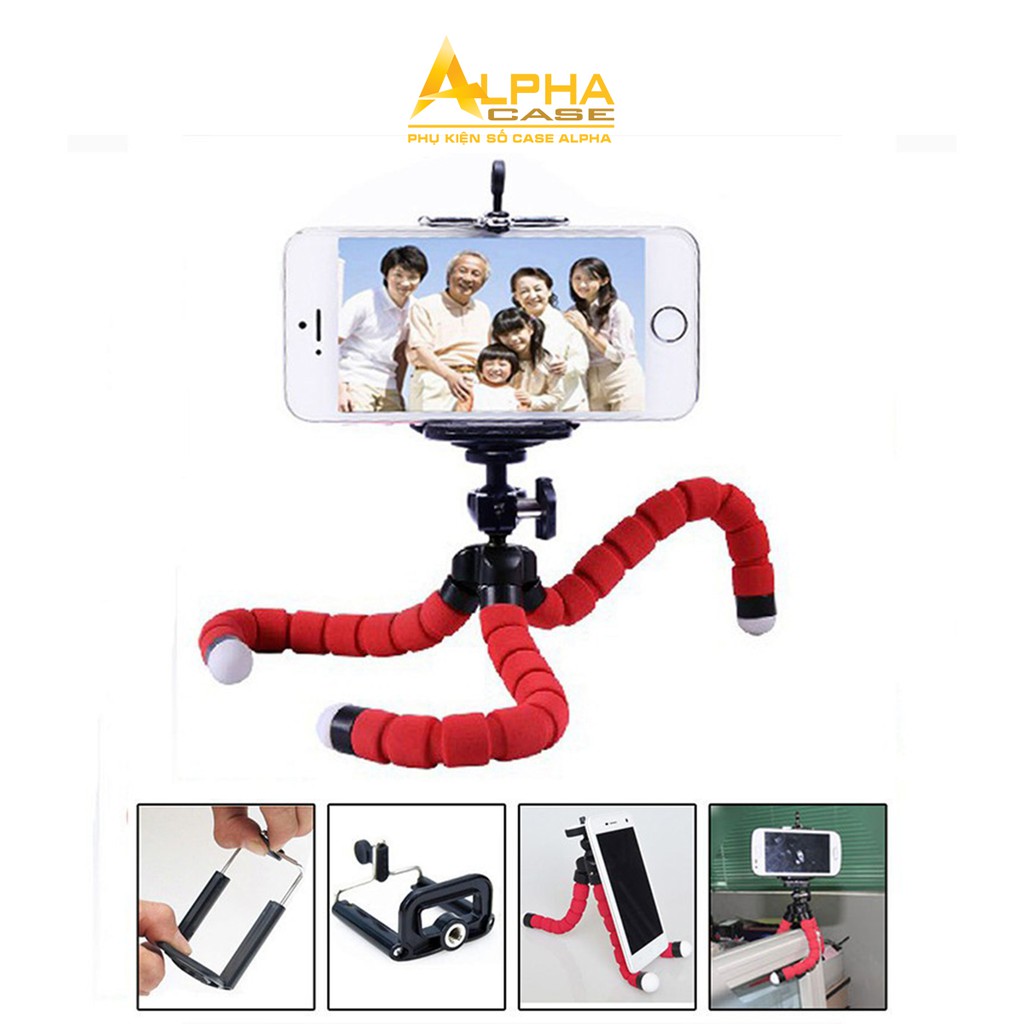 Tripod giá đỡ điện thoại bạch tuộc đa năng