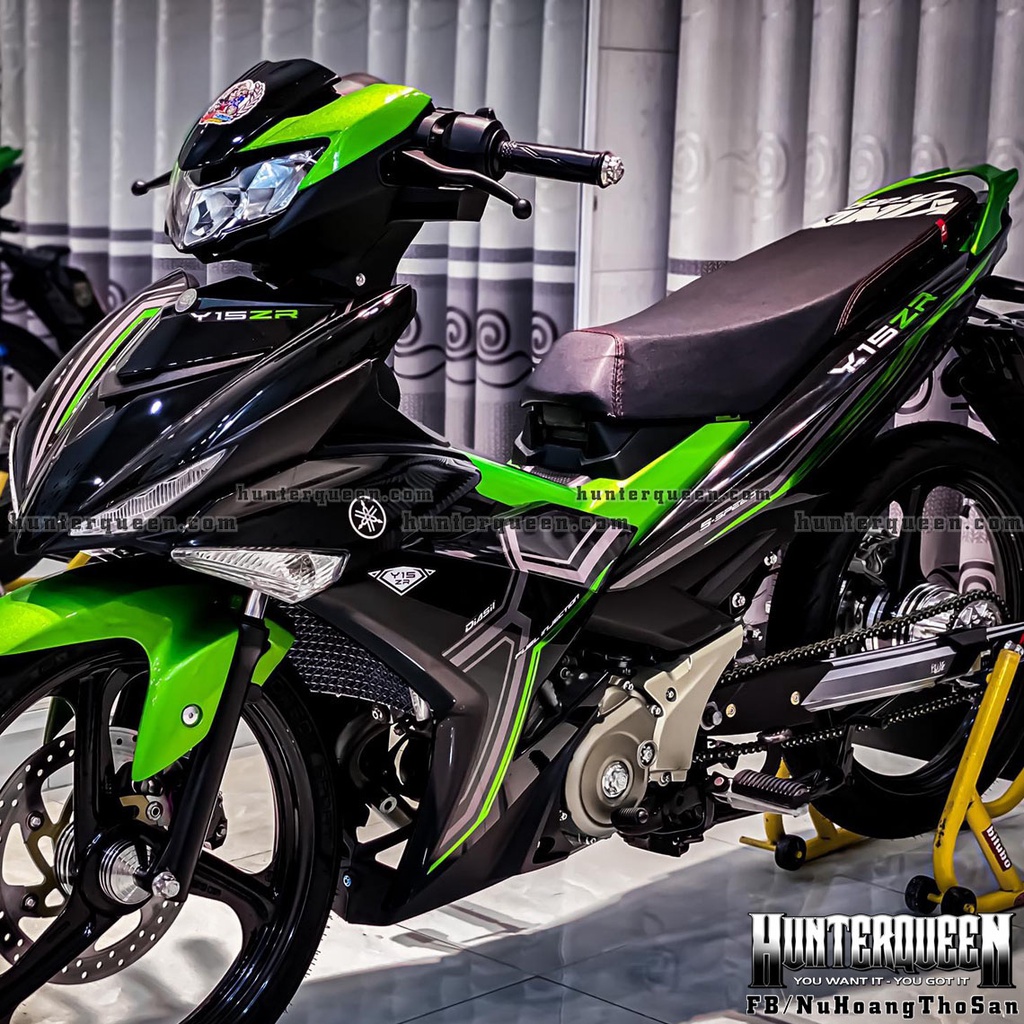 Tem ghép 5 lớp cao cấp, Exciter 150 Y15ZR 2022. Decal Crom. Phiên bản tem rời mới nhất hot nhất. Nét căng đét