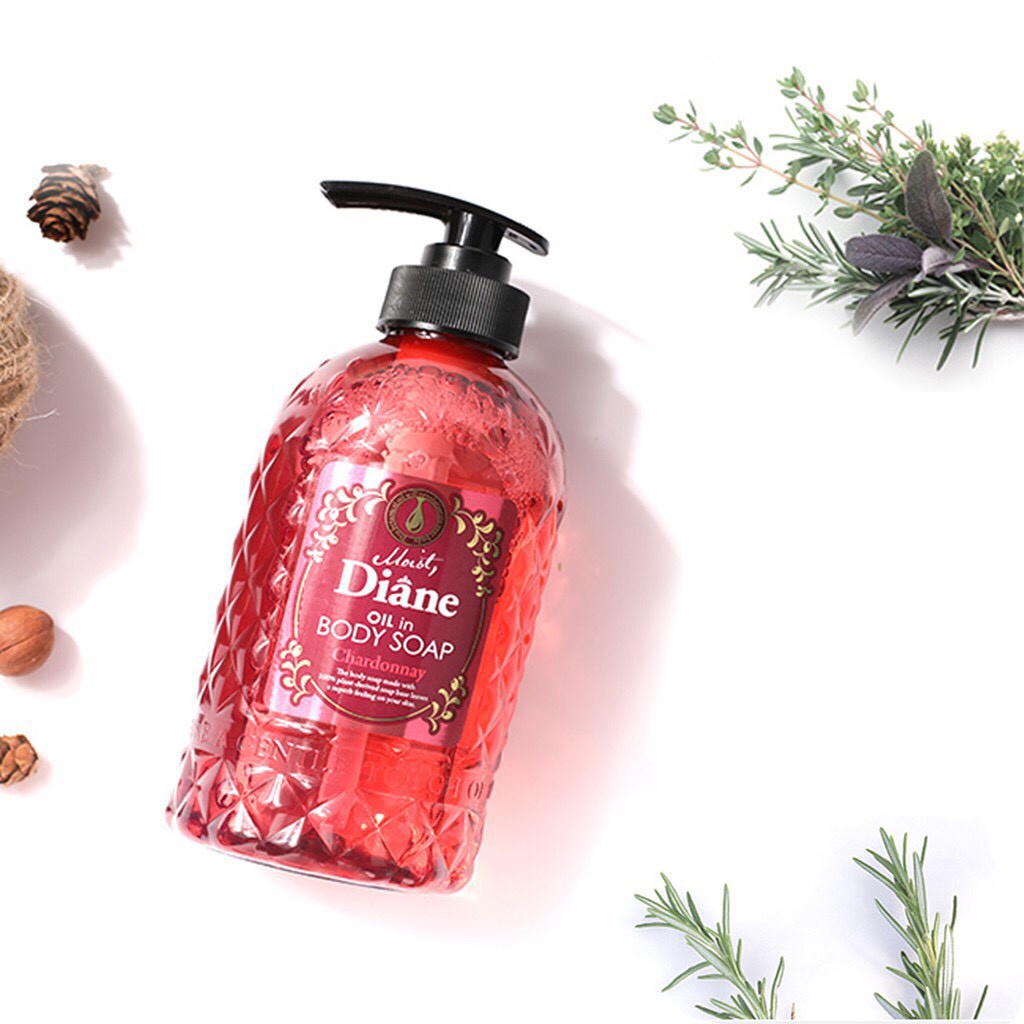 Sữa tắm Tinh dầu  Hương Nho Trắng - Moist Diane Oil in Body Soap Chardonnay-500ml