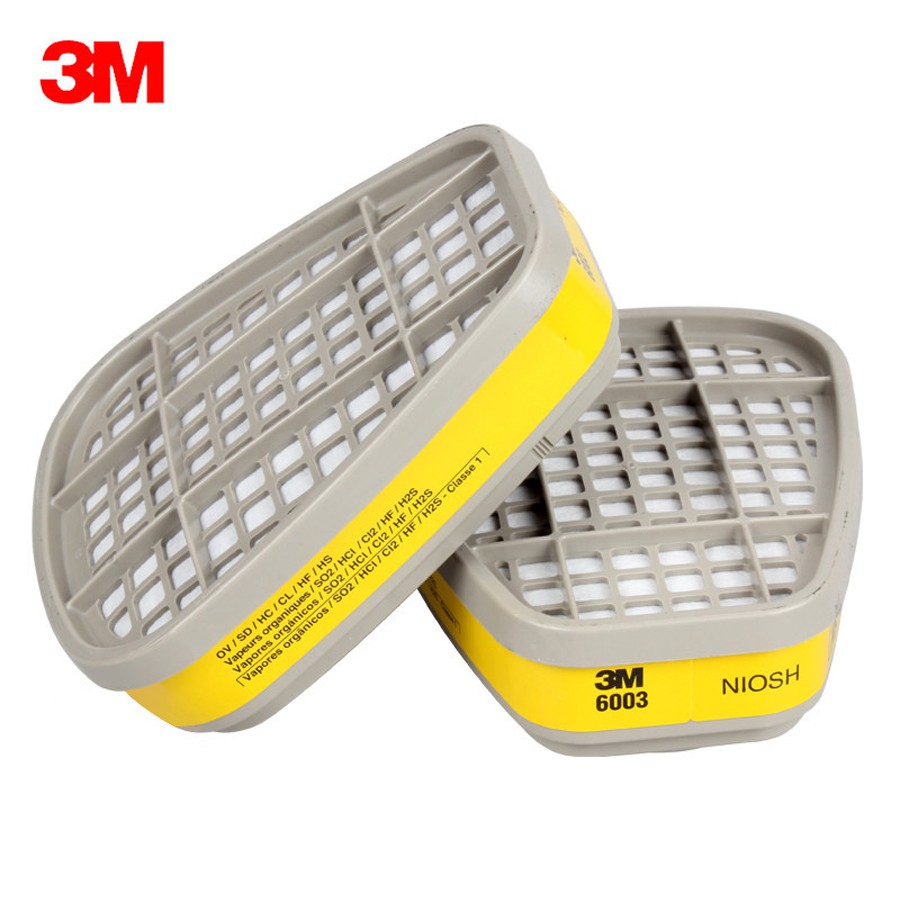 Trọn Bộ 3M 6800 Chính Hãng Logo Nổi + phin Lọc 3M 6003 Hàn