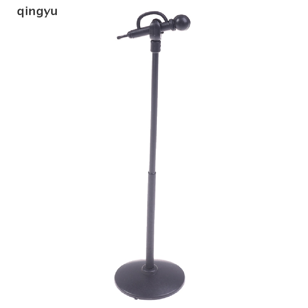 qingyu Cute Mini Plastic Microphone Model Dollhouse Miniature Furniture Accessories PLI