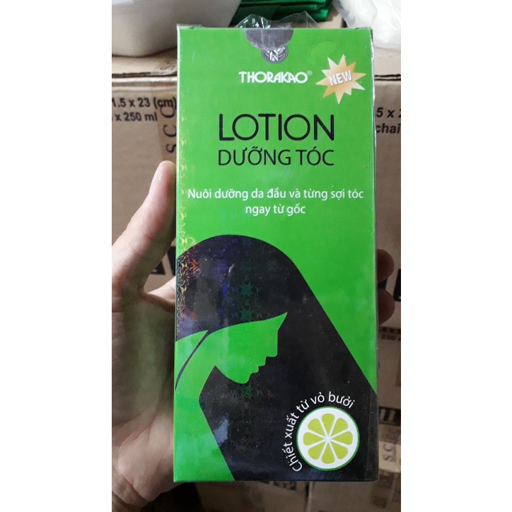 Lotion Dưỡng Tóc THORAKAO 120ml (Tinh Dầu Bưởi)(chai thủy tinh)