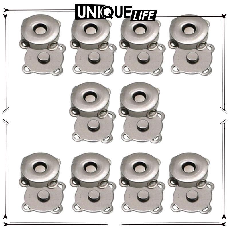 Set 10 Cặp Nút Từ Tính Làm Túi Xách DIY 14mm