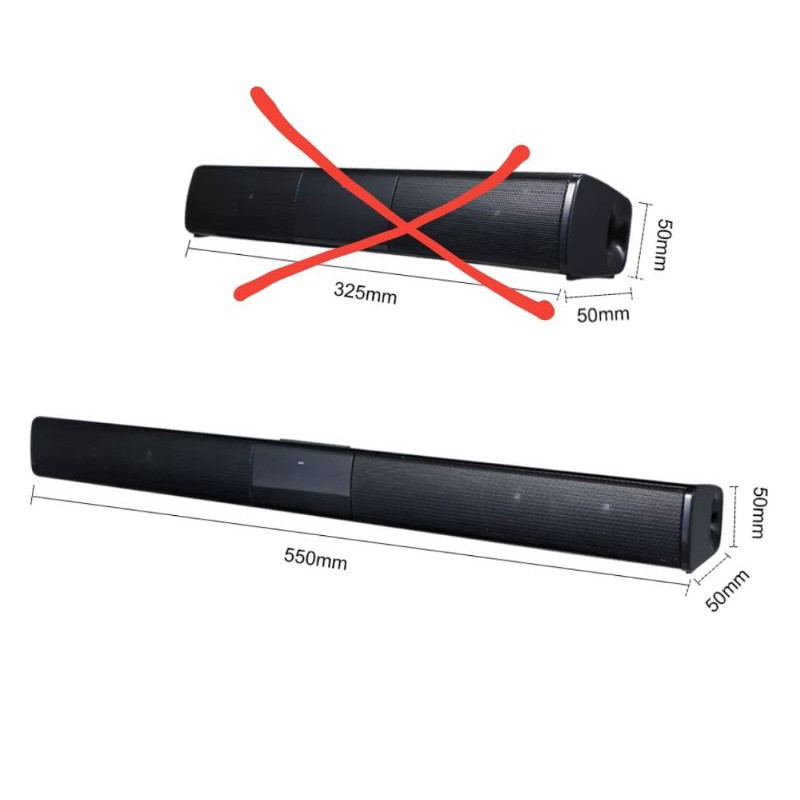 Siêu phẩm Loa Soundbar BS28B (HD86 mẫu cũ )- Chân dài, siêu mỏng, công suất lớn