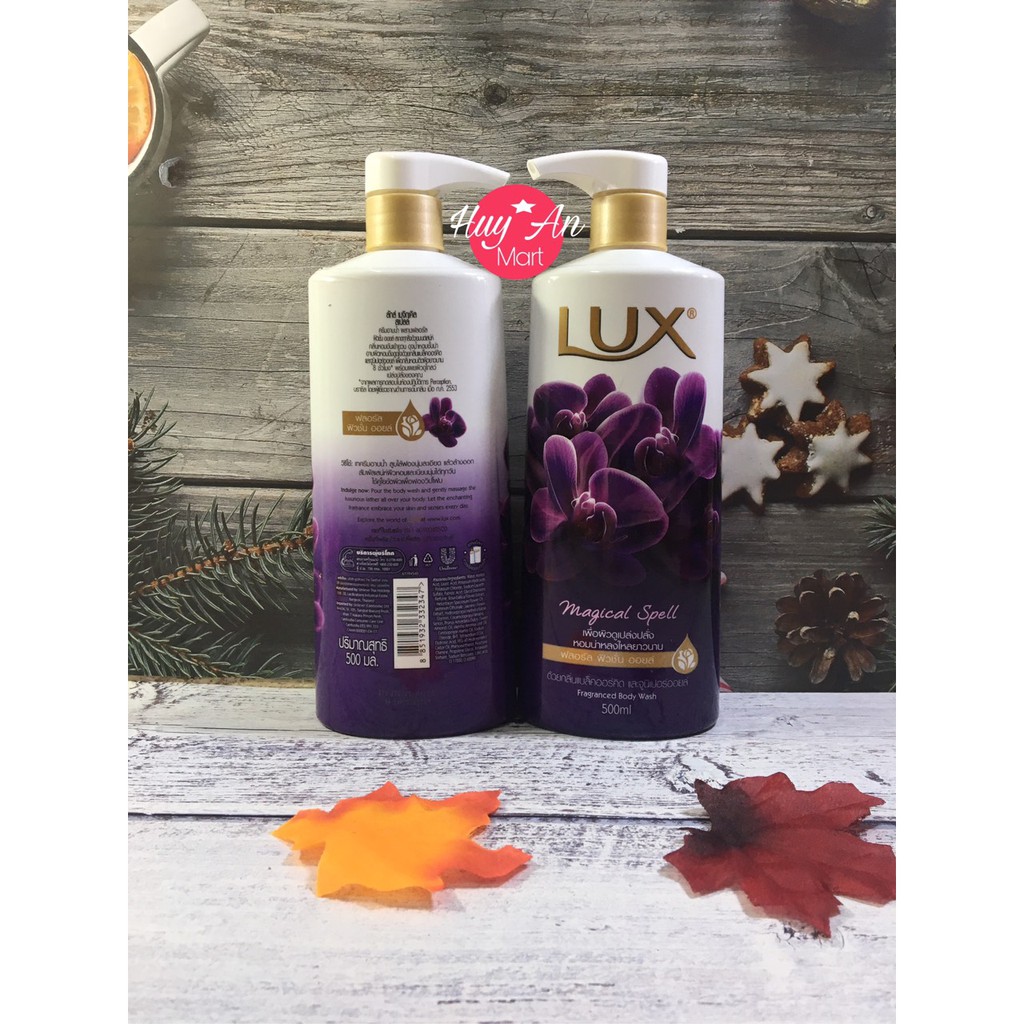 Sữa tắm Lux Thái lan Magical Orchid QUYẾN RŨ NỒNG NÀN 500ml màu tím | BigBuy360 - bigbuy360.vn