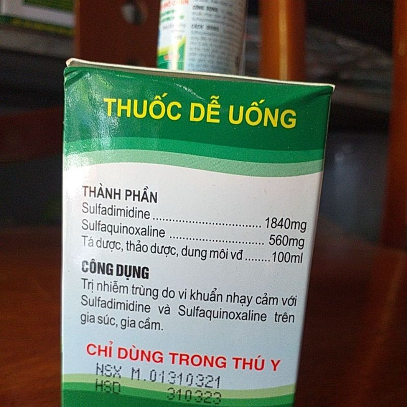 Chướng diều khô chân nanocoli 10ml, 50ml, cầu trùng, mau tươi, phân sáp, xanh cho gà chim cút, lơn, thỏ, chó mèo, gà đá