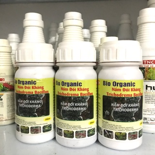 Trichoderma Bacillus 250ml - nấm đối kháng sinh học phòng nấm đen thân
