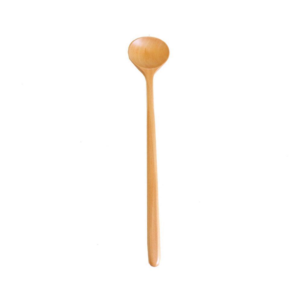 1 Muỗng Gỗ Cán Dài 10.9 Inch 100% H7R6