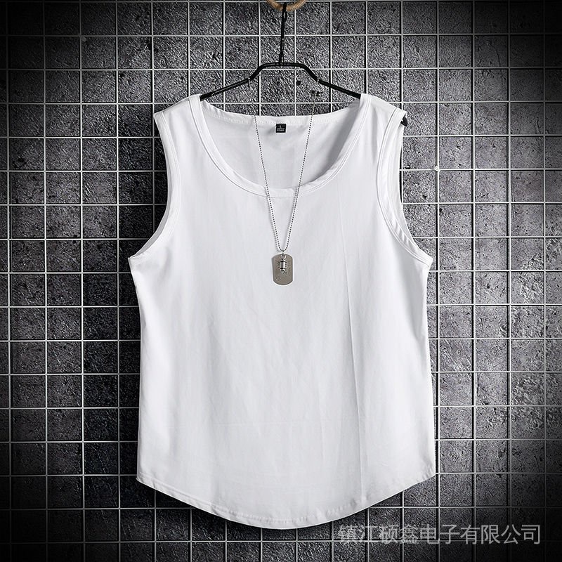 Set 2 Áo Thun Thể Thao Không Tay Dáng Rộng Chất Liệu Cotton Cao Cấp Thời Trang Dành Cho Nam 9.9