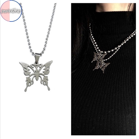 COD Dây Chuyền Hợp Kim Hình Bướm Xinh Xắn