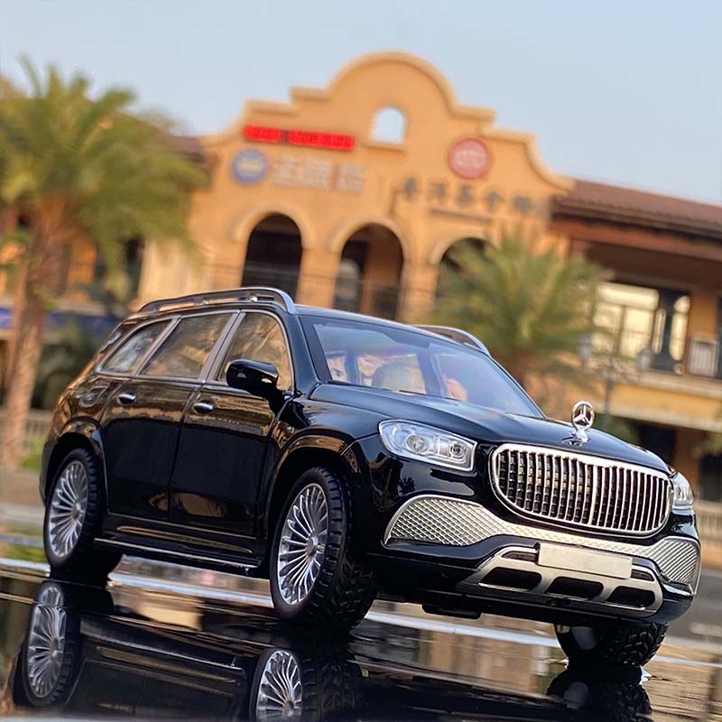 Xe mô hình tĩnh ô tô Mercedes-Benz GLS600 - Tỉ lệ 1:24 - TẶNG BIỂN SỐ