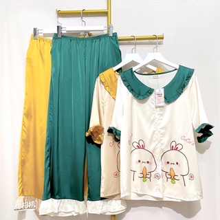Bộ pijama lụa latinh cao cấp bigsize