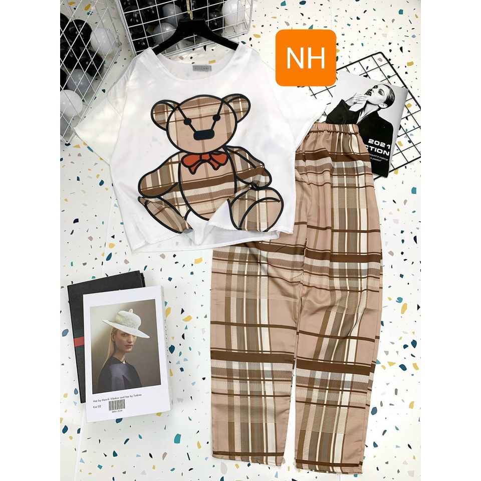 Đồ ngủ Satin bộ dài | BigBuy360 - bigbuy360.vn