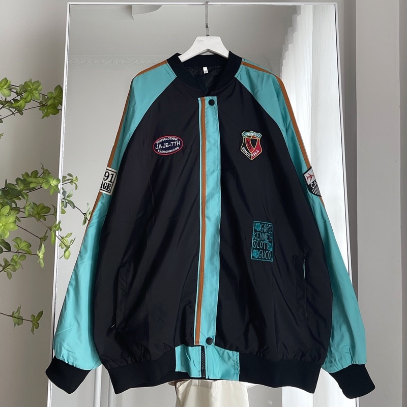 Áo Khoác dù 2 lớp nhiều mẫu form rộng unisex nam nữ