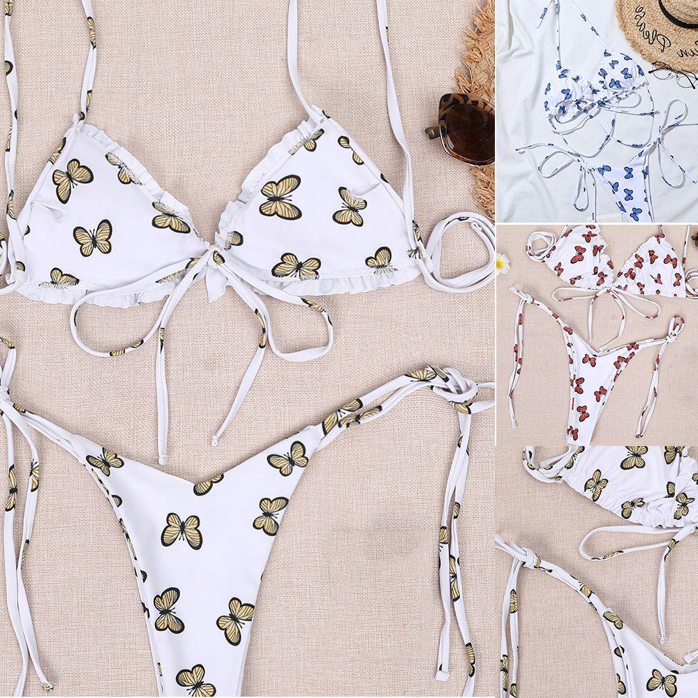 MAYSHOW Bộ Đồ Bơi Phối Ren Xinh Xắn Dành Cho Nữ