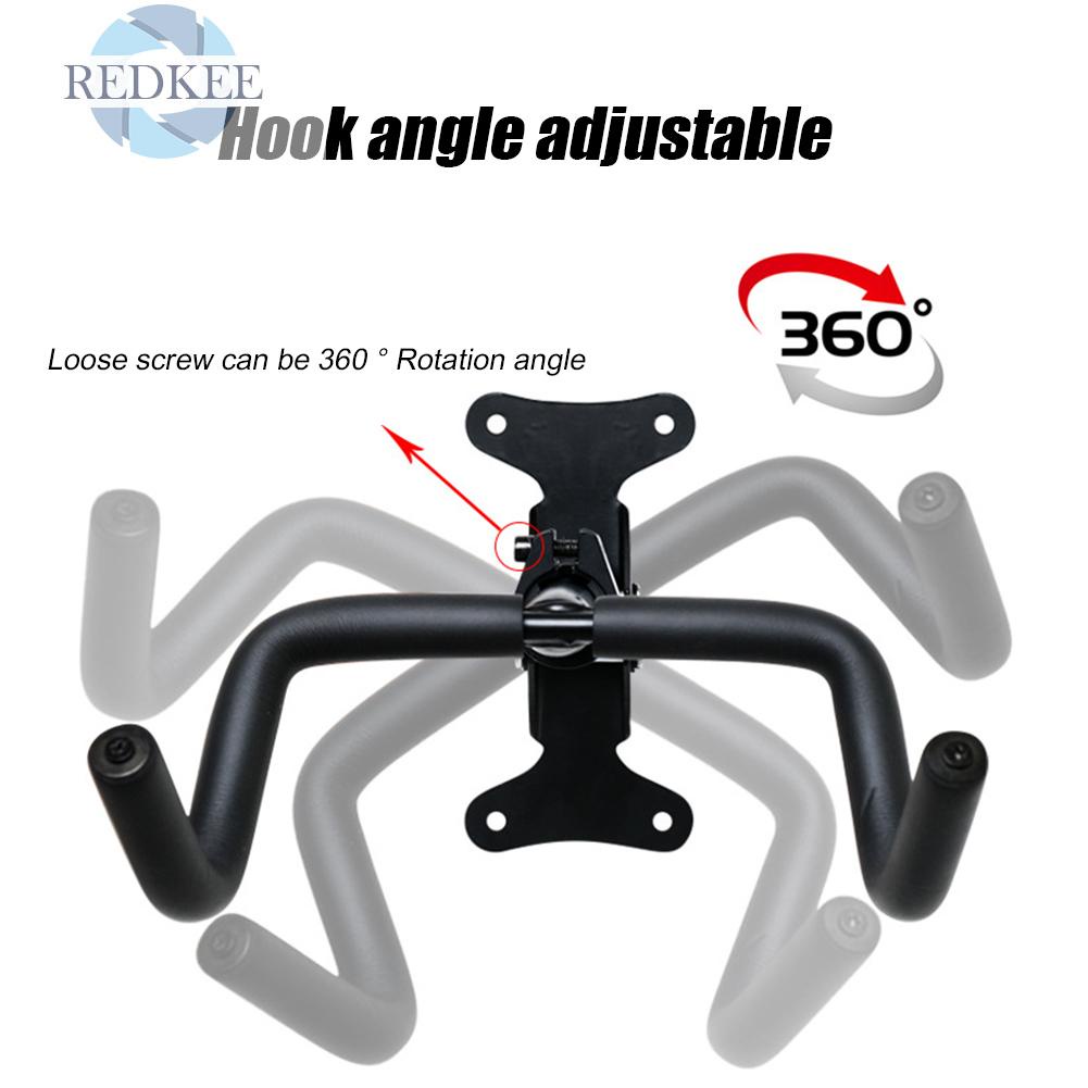 Giá Đỡ Treo Xe Đạp Gắn Tường Bằng Nhôm Có Thể Gập Lại